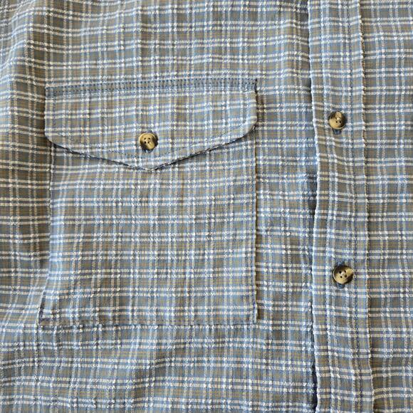L.L. Bean Button Down Long Sleeve Outdoor Active Shirt Size M - Picture 5 of 12
